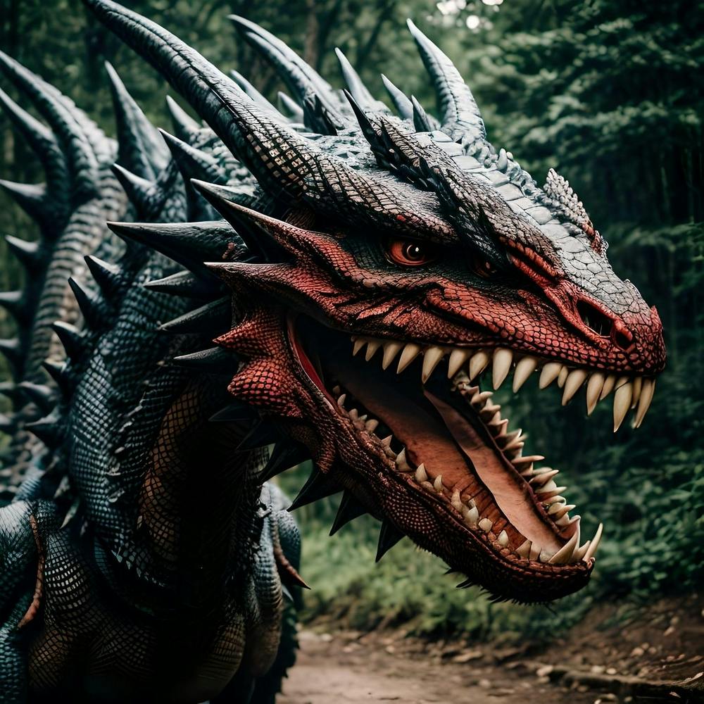 Dragon In The Woods