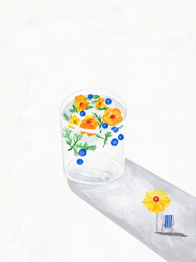 A Glass Of Summer by Jaron Su