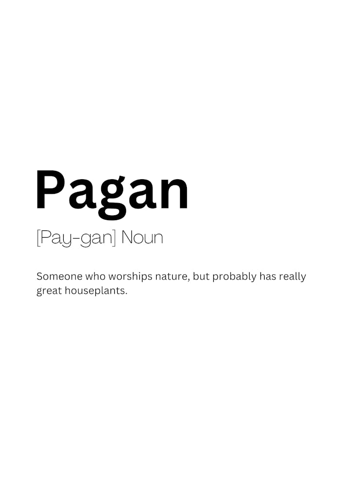 Pagan Definition Meaning