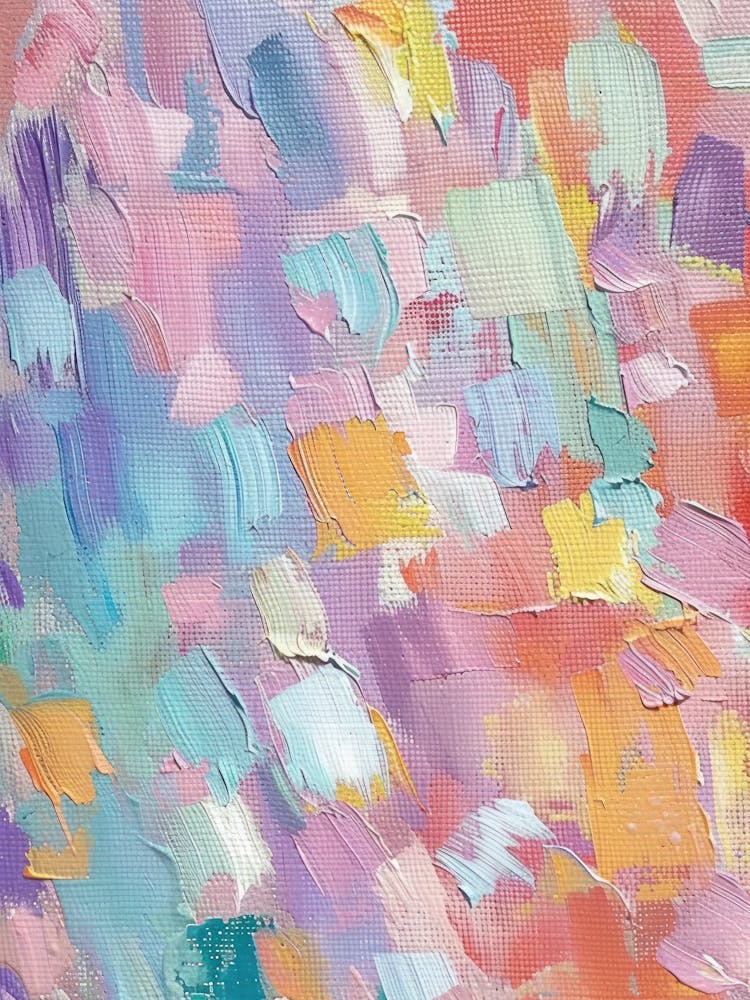 Pastels Impasto Brush Strokes 11