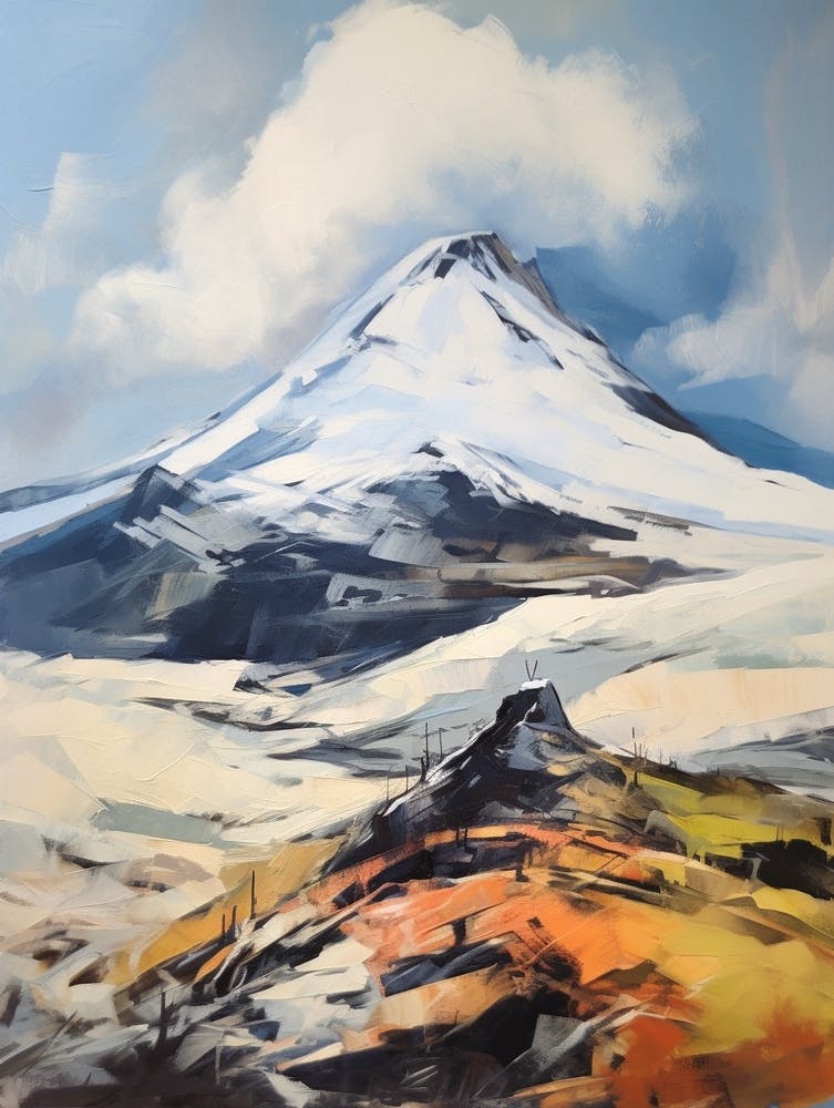 Ben Macdui Scotland 3 Mountain Painting