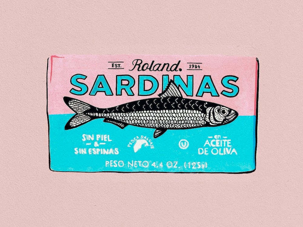 Sardines In A Tin Kitchen