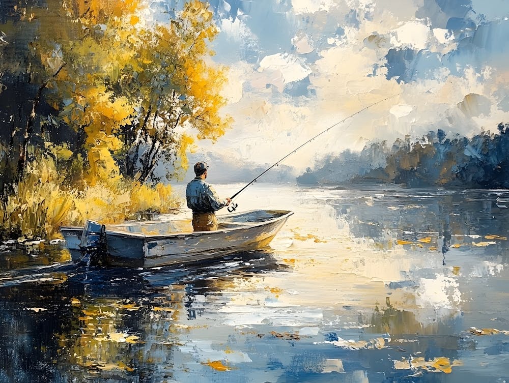 Fishing At The River 4