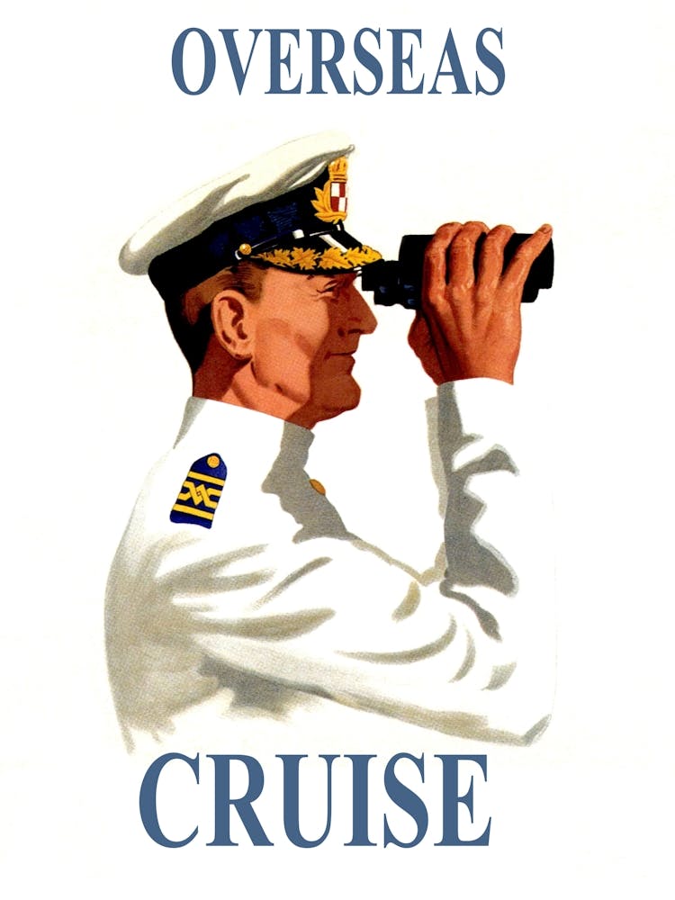 Captain Of The Oversea Cruise
