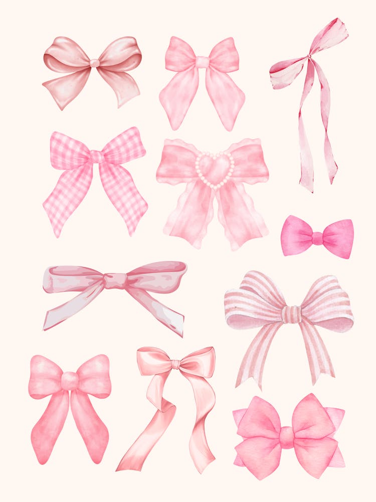 Pink Bows Coquette
