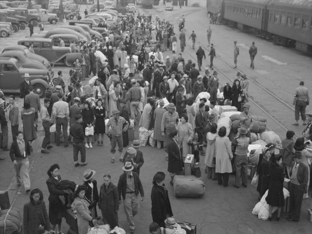Los Angeles, California, The Evacuation Of The Japanese Americans From West Coast Areas Under U S Army War 2