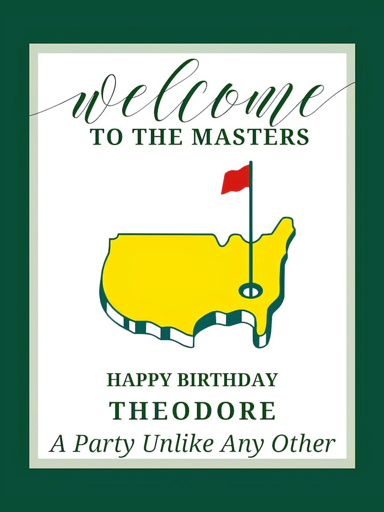 Welcome To The Masters