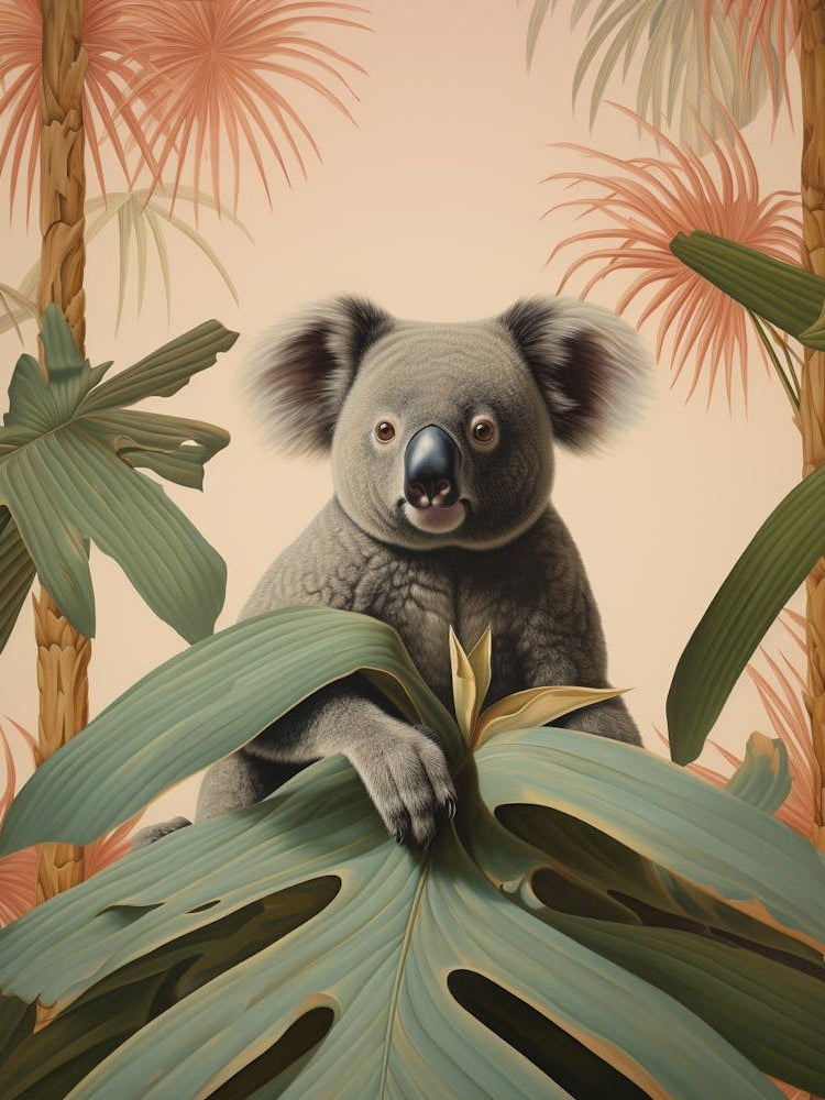 Koala 2 Tropical Animal Portrait