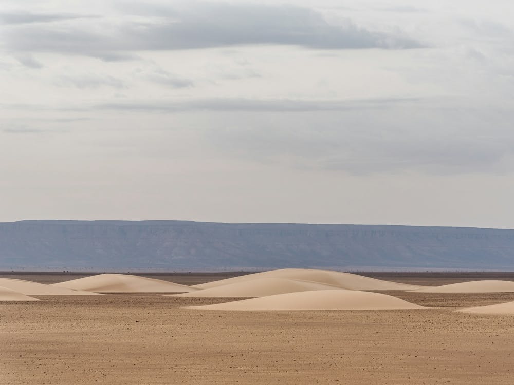 Sand Dunes In Africa