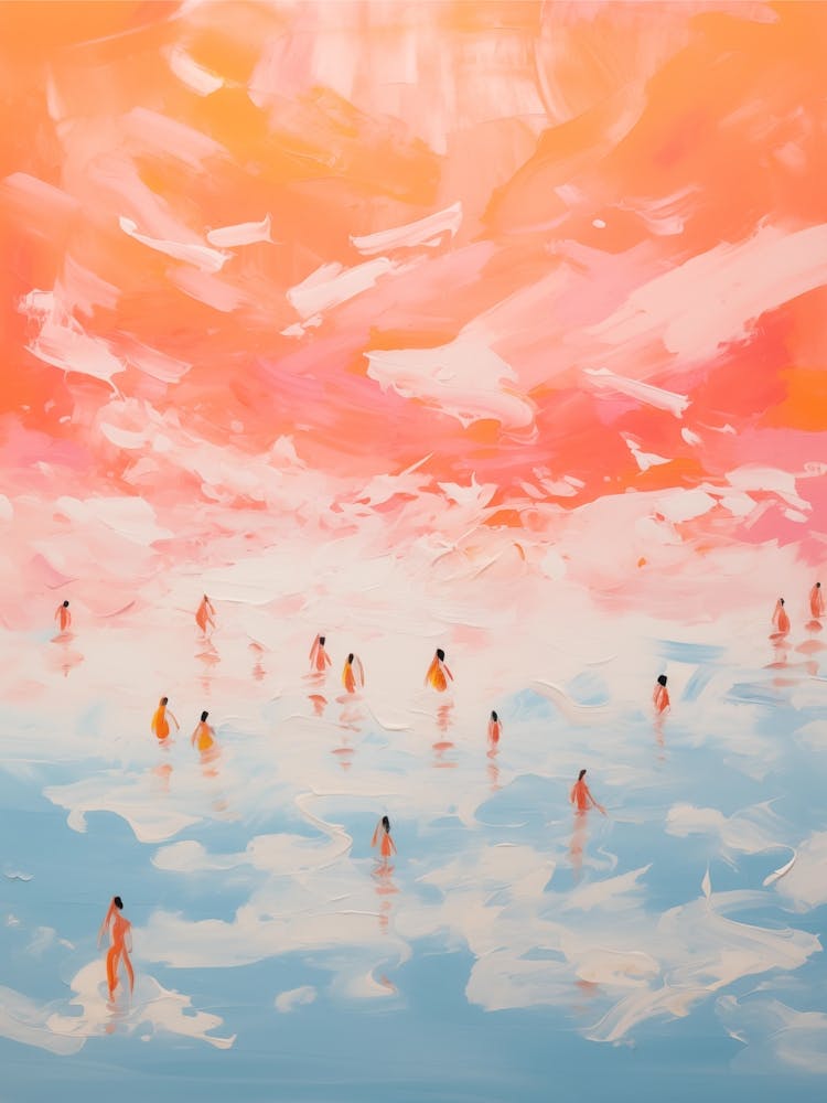 Tiny People At The Beach No. 1