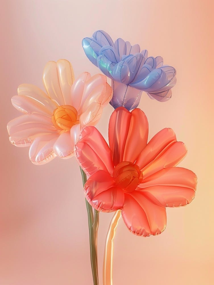 Dreamy Inflatable Flowers Cineraria 4