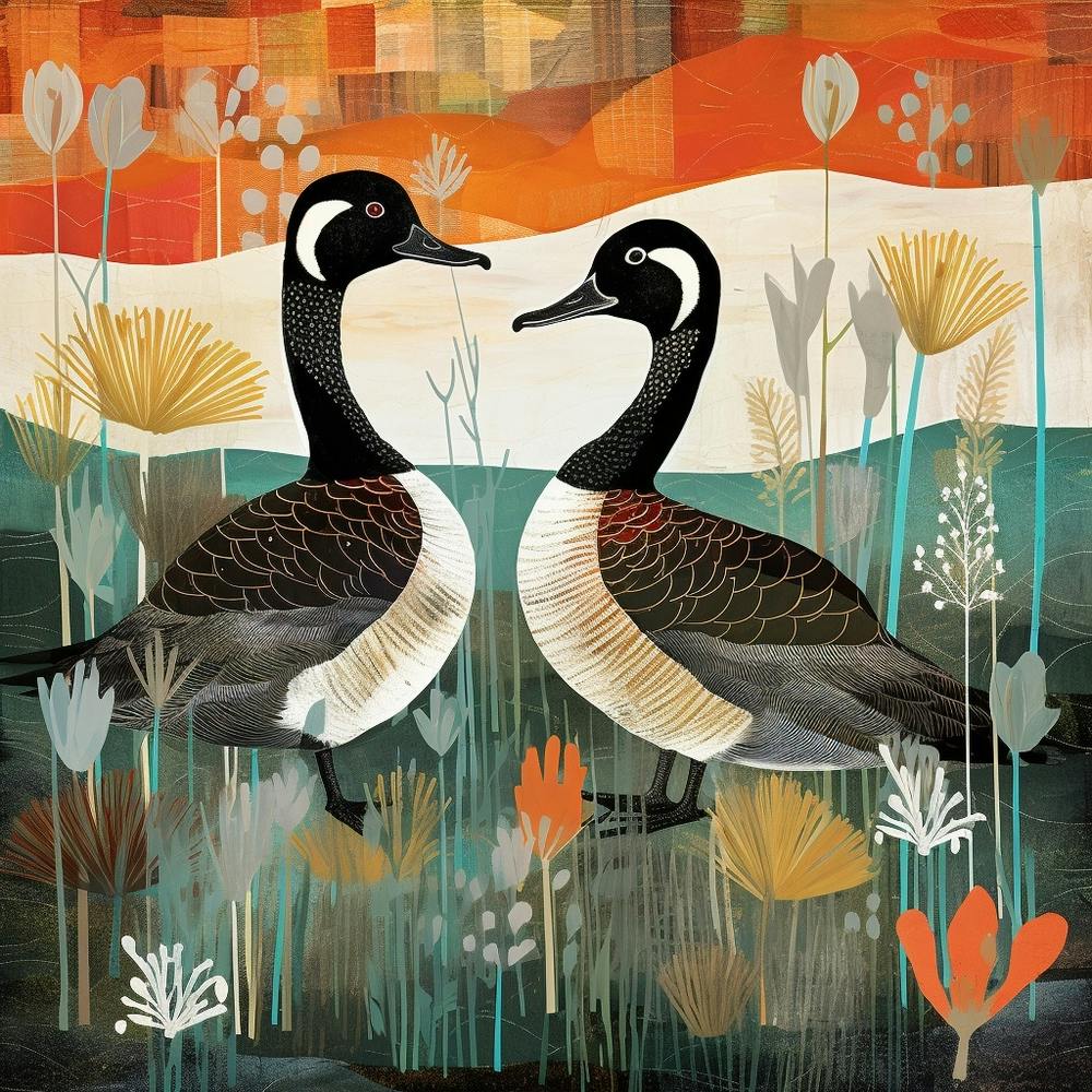 Bird In Nature Duck 3