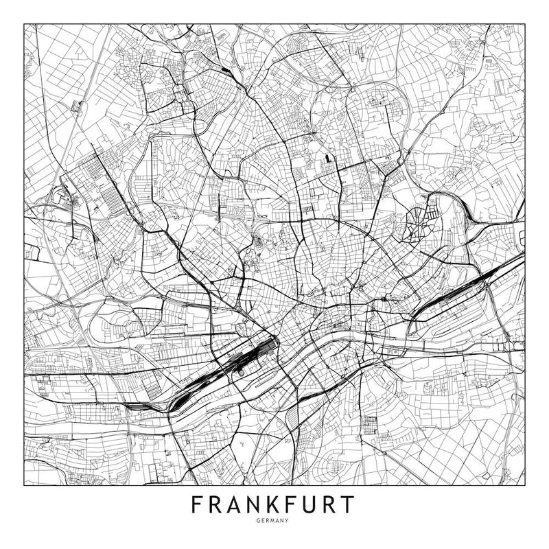 Frankfurt Map