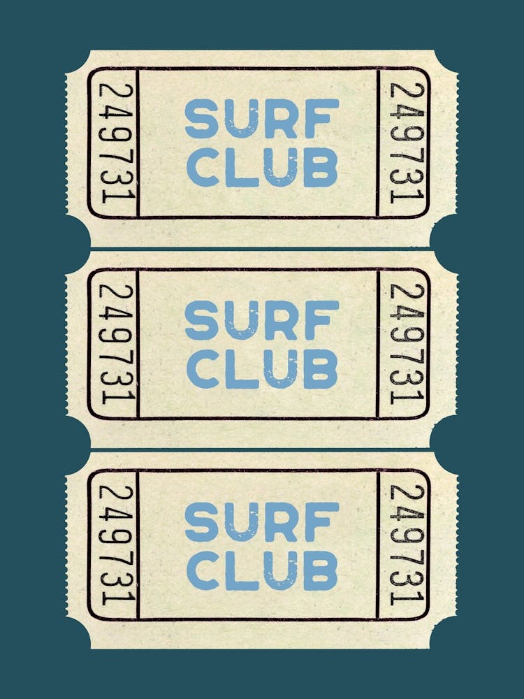 Surf Club Ticket