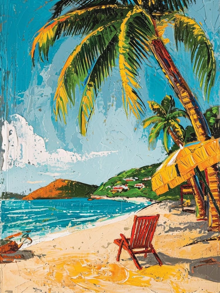 Retro Strand Szene 2