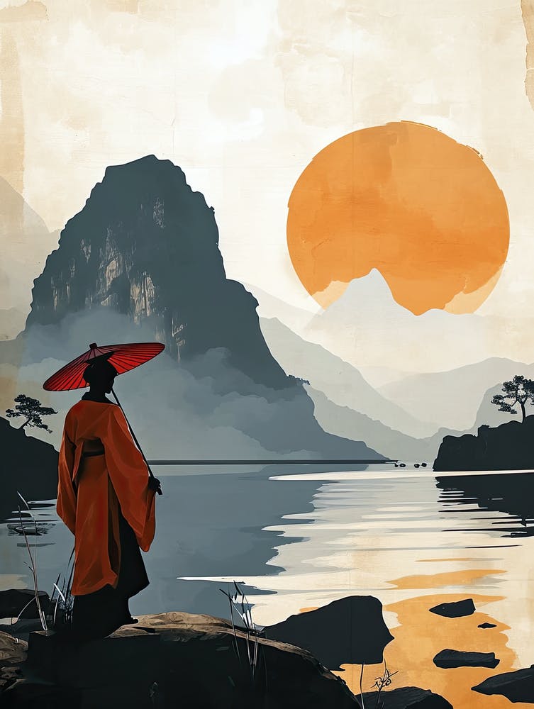 Samurai and Yellow Sun