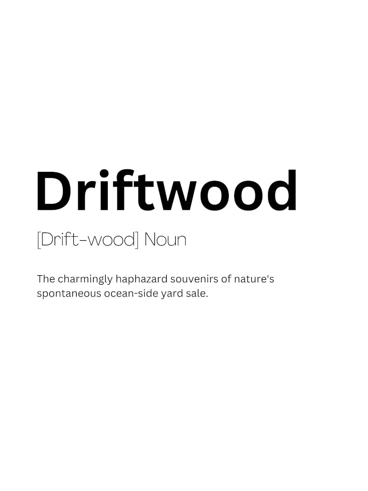 Driftwood Definition Meaning 1