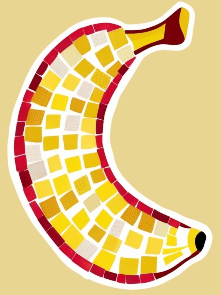 Mosaic Banana 4