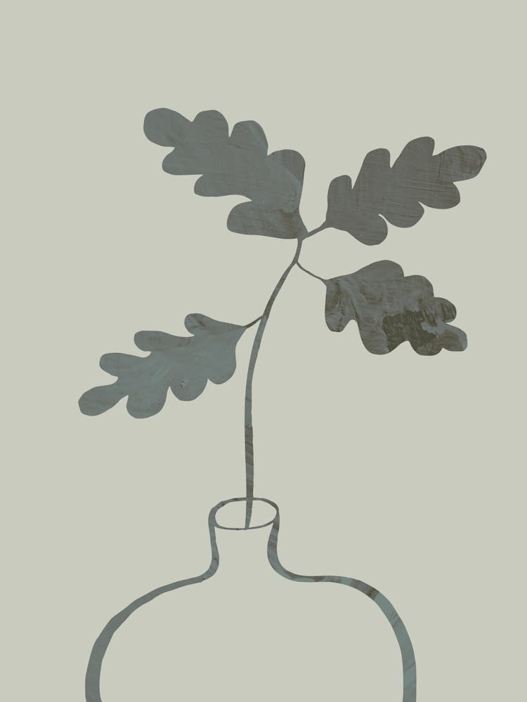 Green Stil life Art Poster_2074252