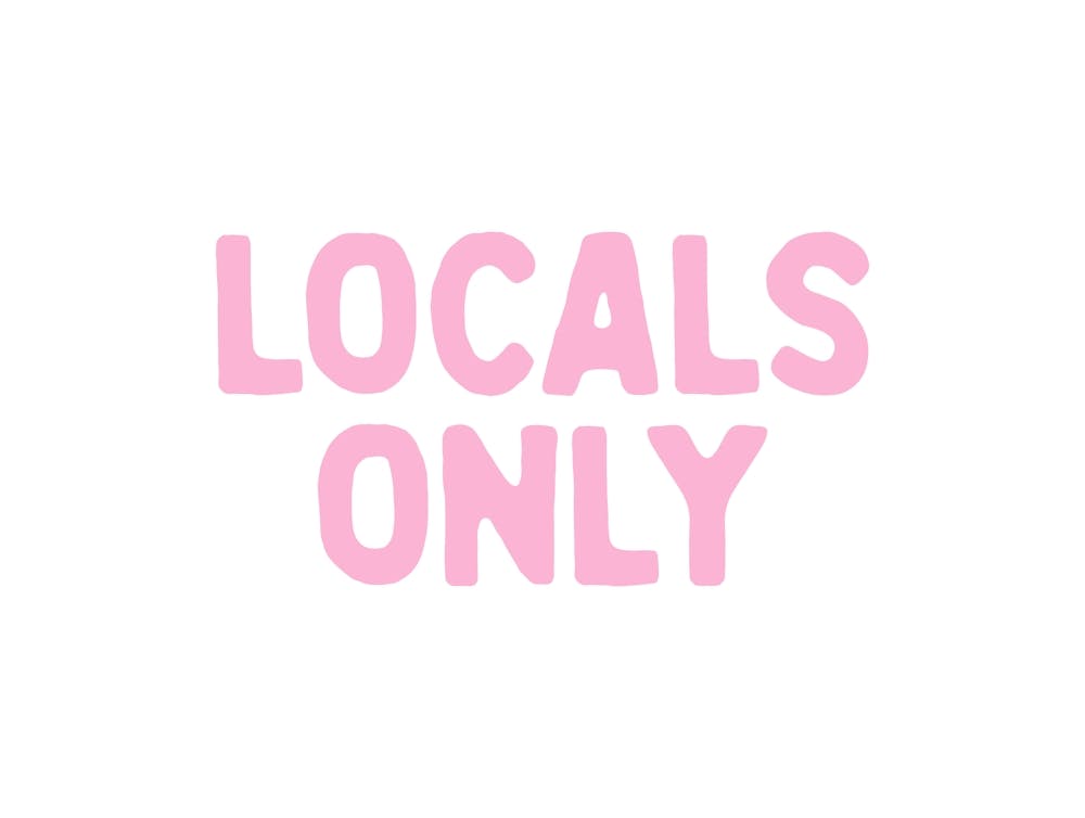 Locals Only - Pink