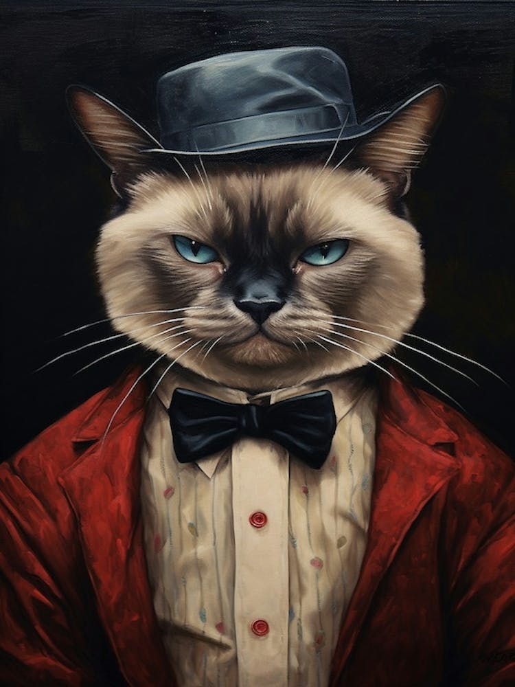 Gangster Cat Siamese 2