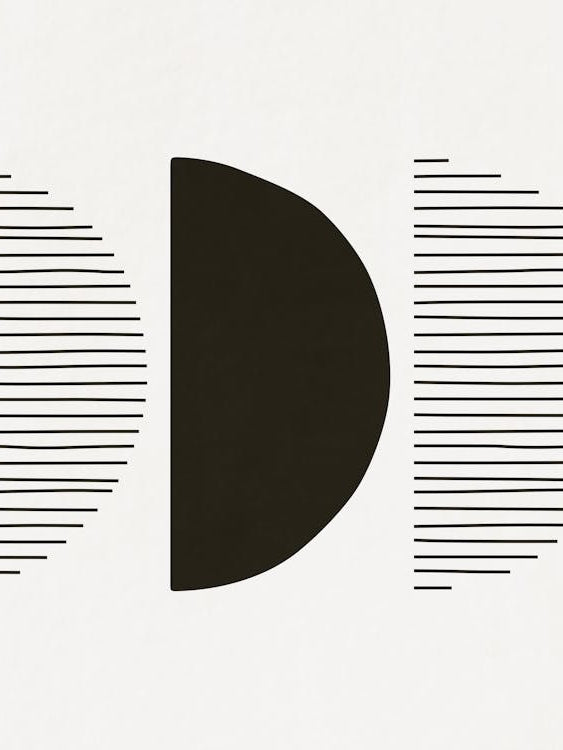 Abstract Black And White - Bw06