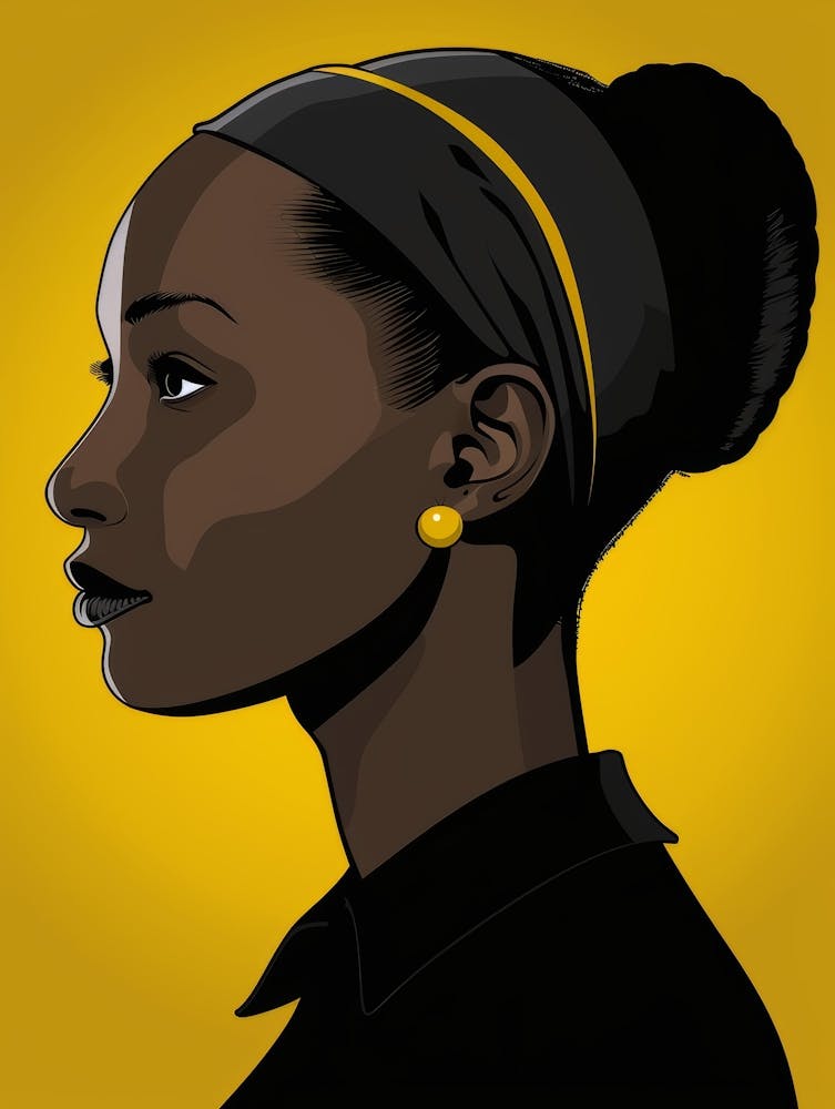 Portrait Of A Black Woman 10