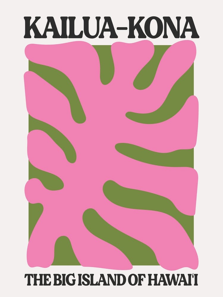 Kailua Kona Pink Hawaii