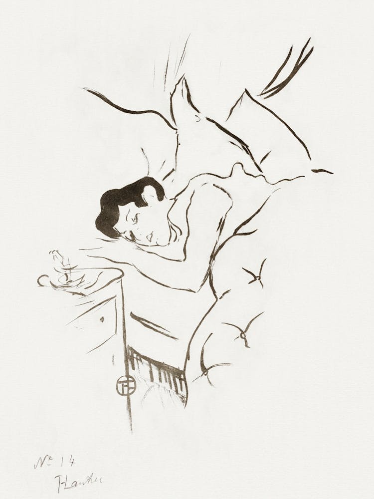 Les Vieilles Histoires Ta Bouche (1893) 1, Henri de Toulouse-Lautrec