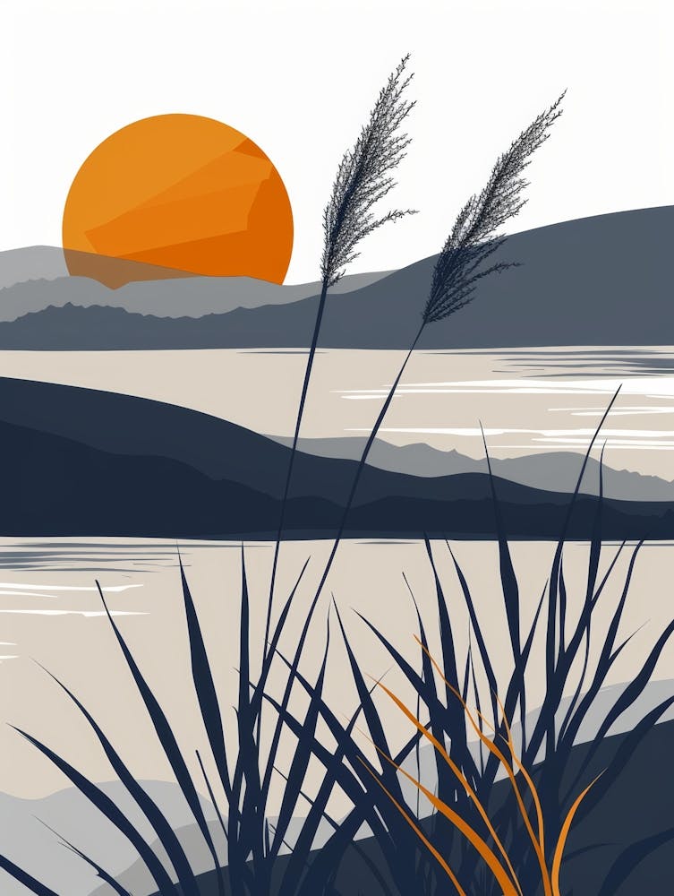 Sunset By The Lake 6