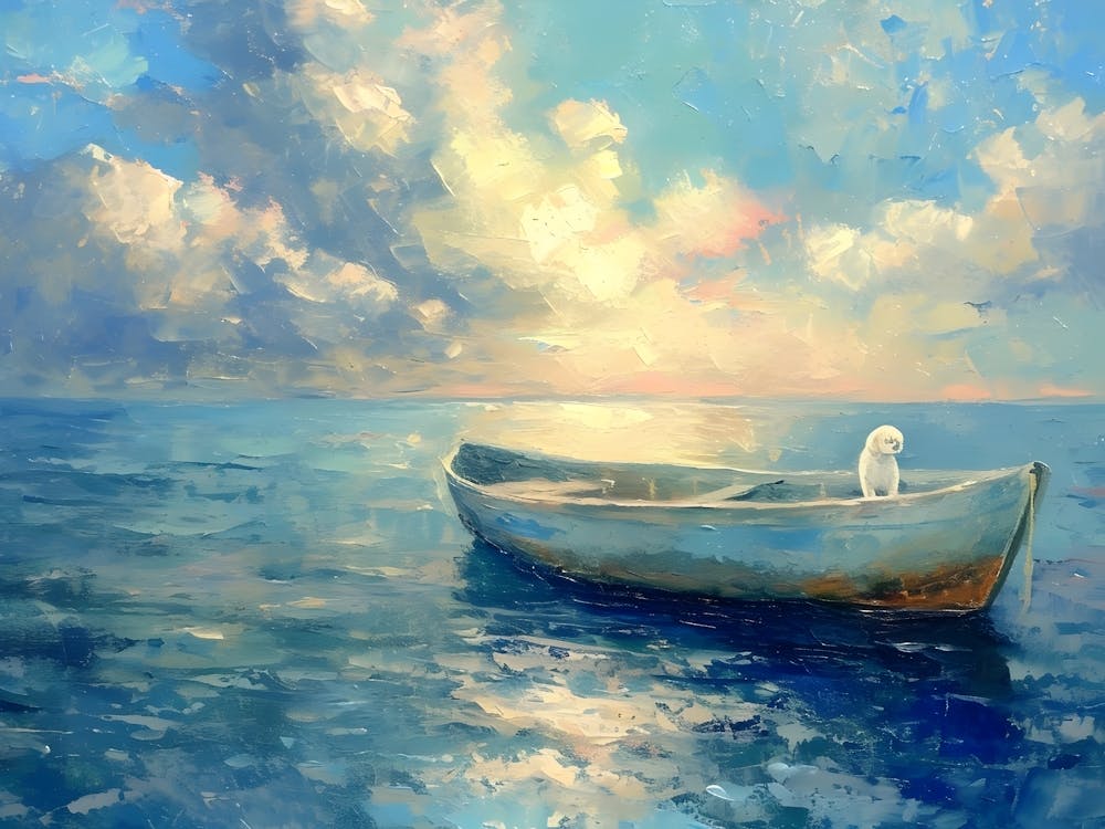 Boat In The Sea 2