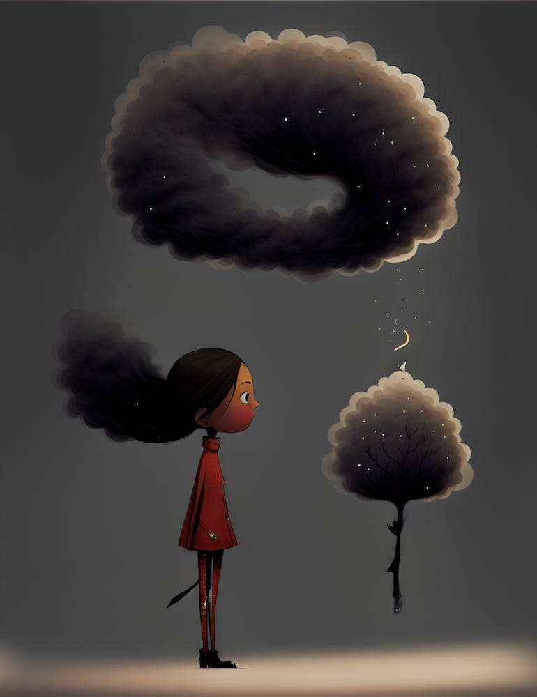 Little One and Her Tree
