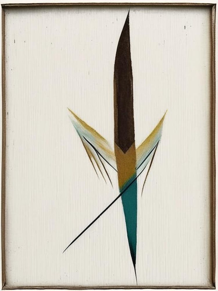 Arrow Symbol Abstract Painting