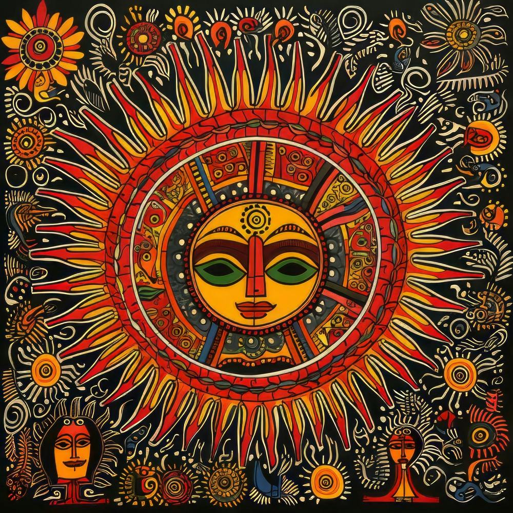 Sun Painting
