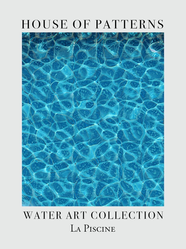 House Of Patterns La Piscine Water 17