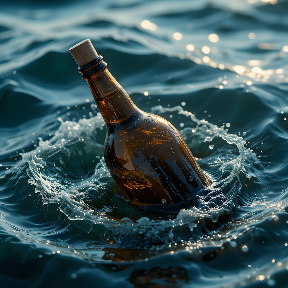 Bottle In The Water
