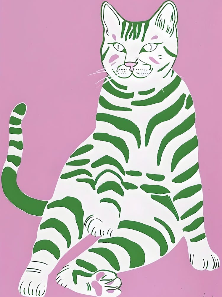 Striped Cat 4