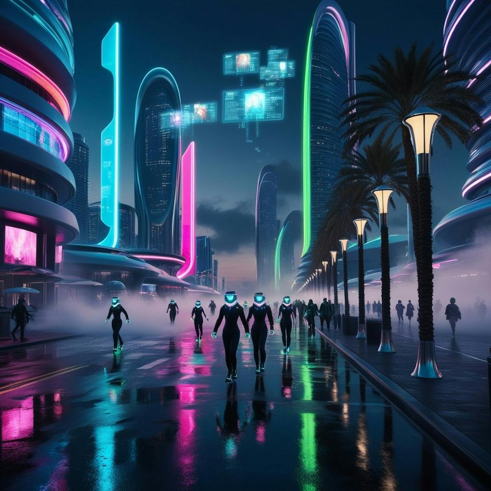 Futuristische Stadt 2