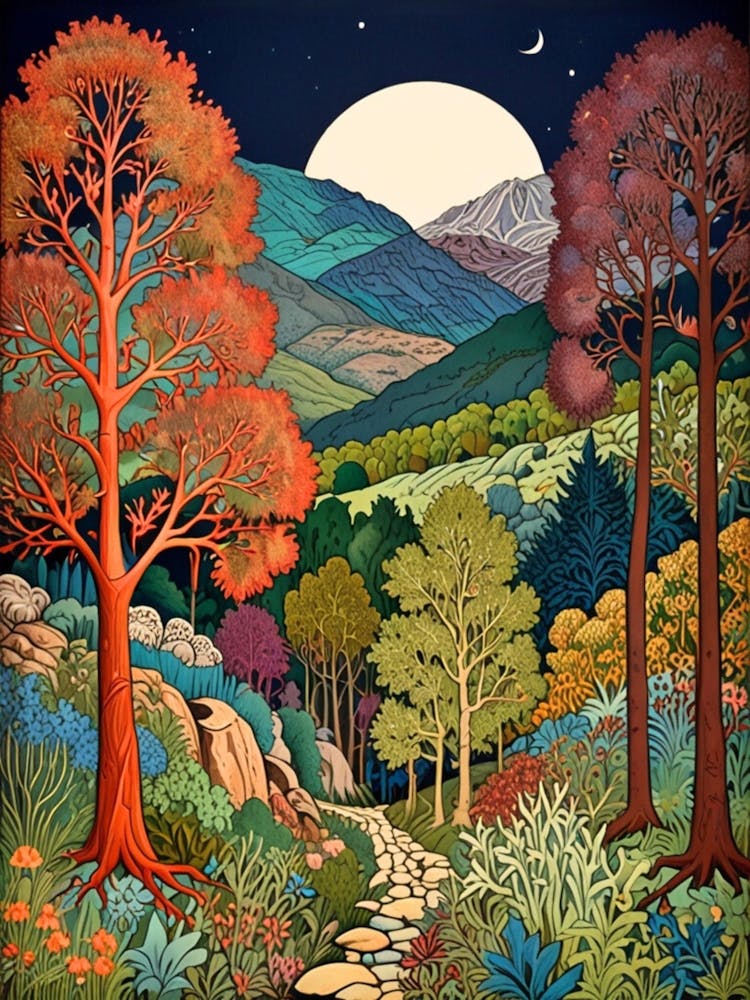 William Morris Trail To The Moon