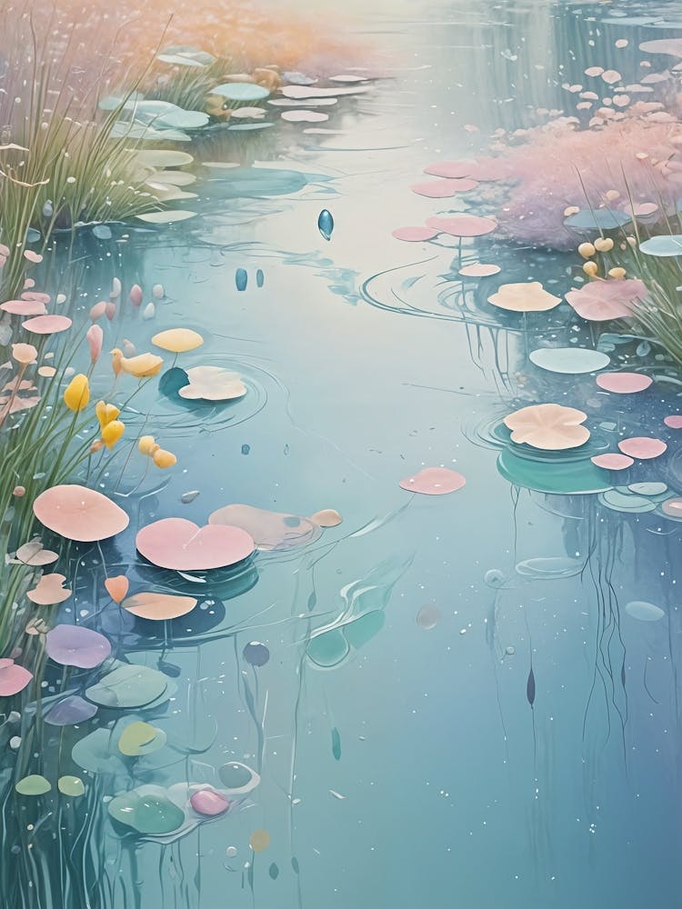 Serene Lily Pond no1