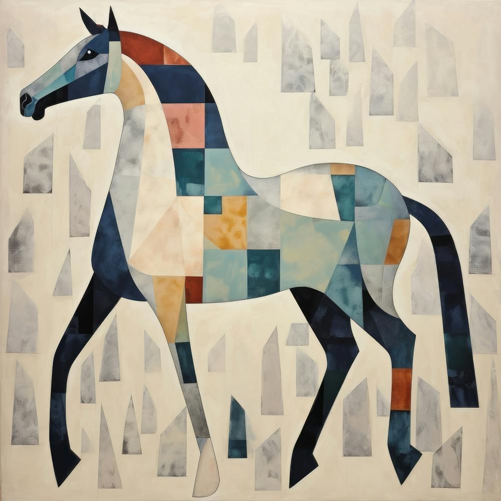 Abstract Equines Collection 36