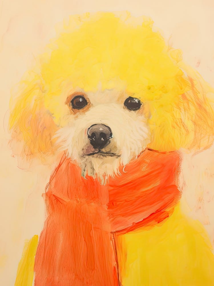 Yellow Poodle
