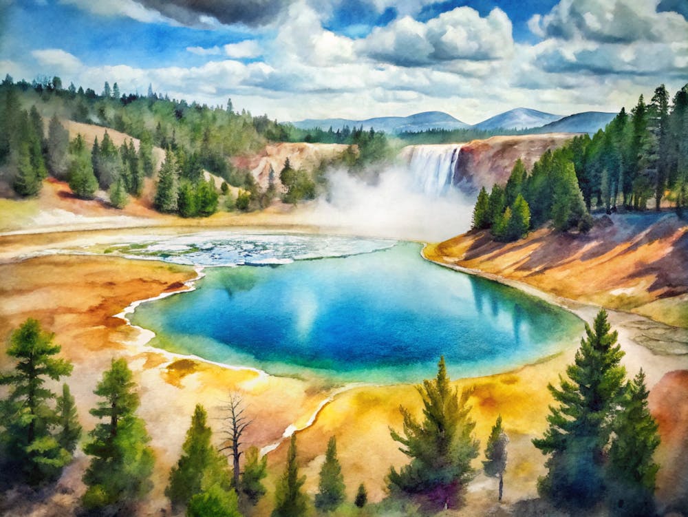 Yellowstone National Park Usa (1)