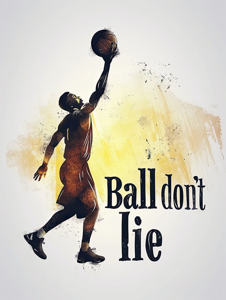 Ball Don'T Lie, Basketball Poster 12