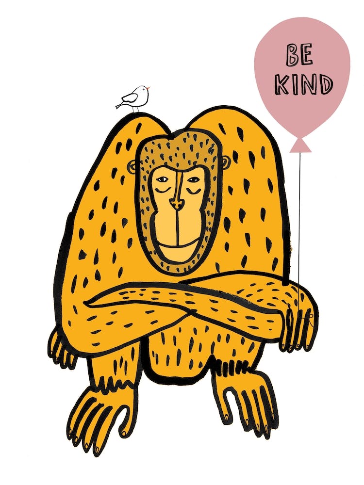 Be Kind Monkey