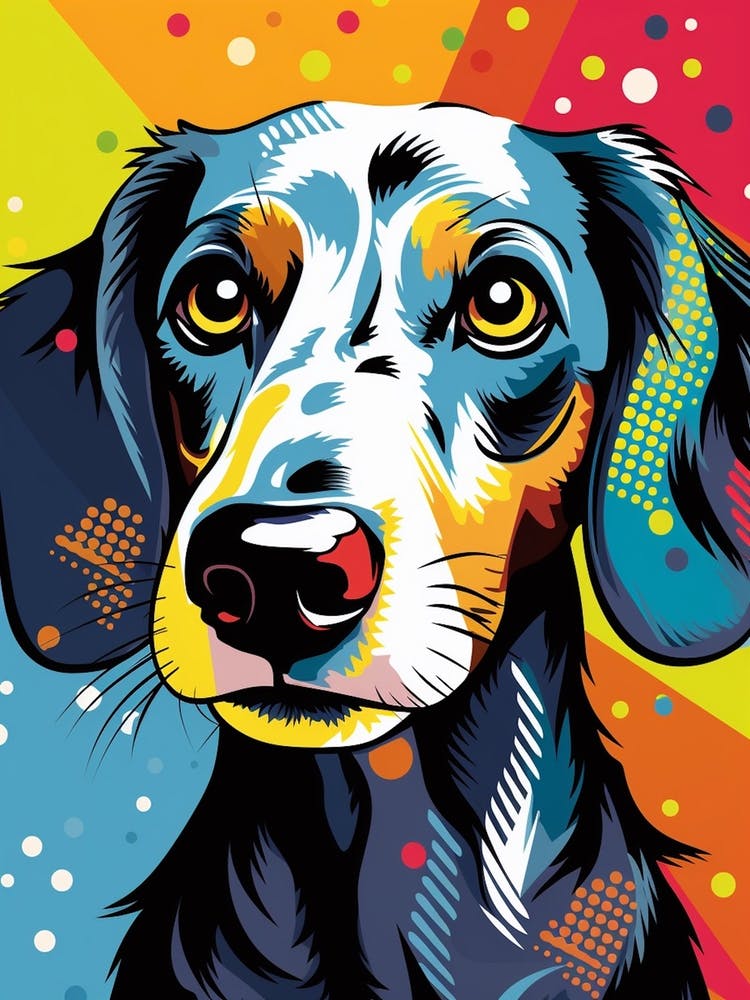 Pop Art Dachshund 1