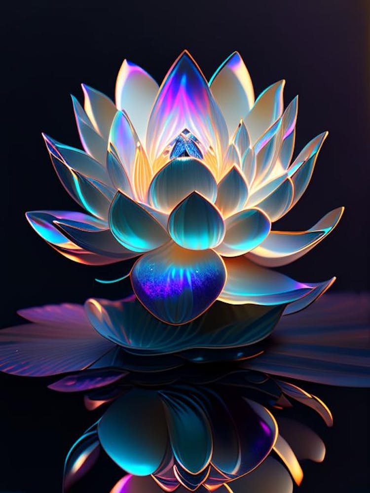 Amur Lotus Holographic 2