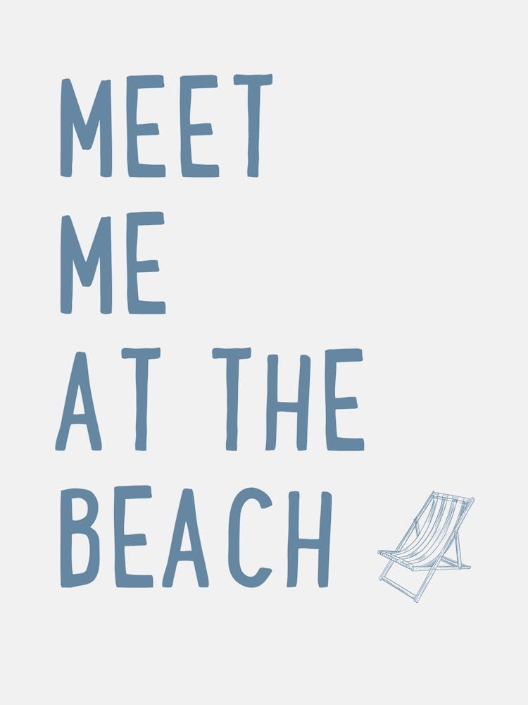 Meet Me At The Beach