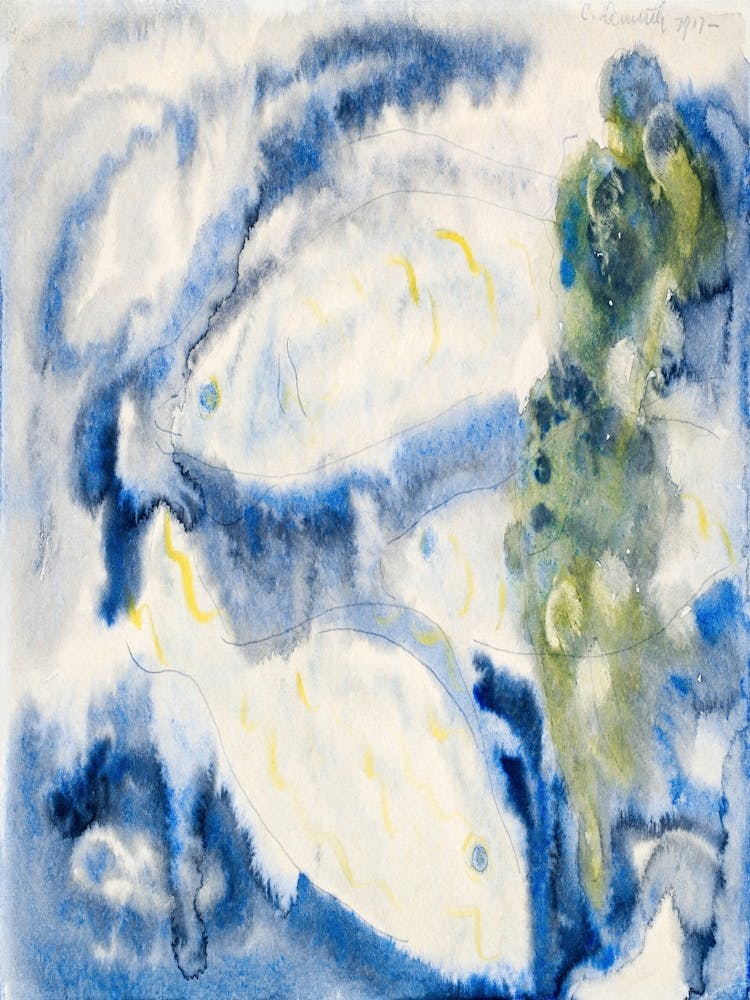 'Blue And White'