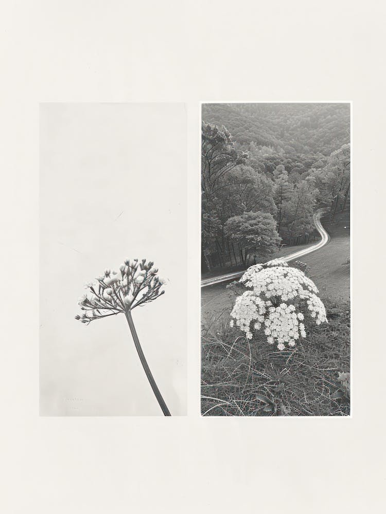 Queen Annes Flower Photo Collage 3